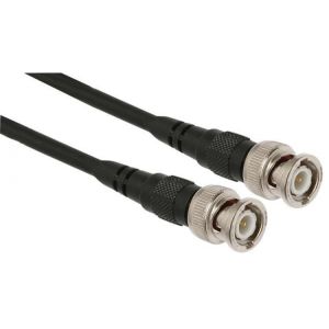 Cable coaxial RG58 con 2 conectores tipo BNC, de 1,8 m
