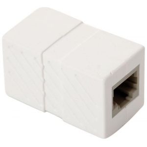 Cople cruzado (crossover) jack a jack RJ45 de 8 contactos CAT 5e, tipo Keystone