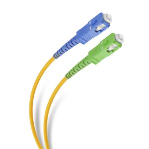 Cable de fibra óptica SC APC/UPC para acometida telefónica, de 5m