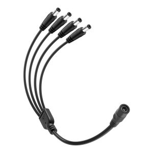 Cable de alimentación para 4 cámaras