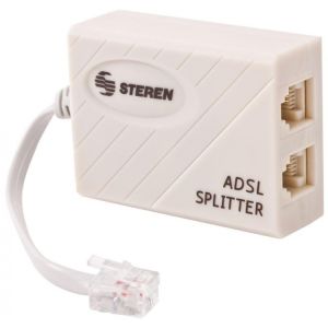 Filtro telefónico ADSL 2+ para conexión a Internet de alta velocidad - 300-997 E01
