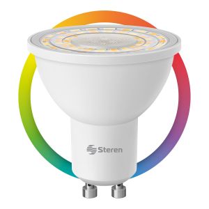 Foco LED dicroico Wi-Fi multicolor, de 5 W