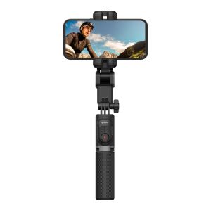 Estabilizador (Gimbal) de 1 eje, con seguidor facial por IA y Selfie Stick Bluetooth