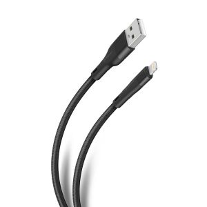 Cable USB a Lightning magnético tipo cordón de 1 m 12 W