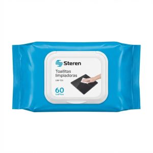 Toallas limpiadoras para pantallas, 60 piezas